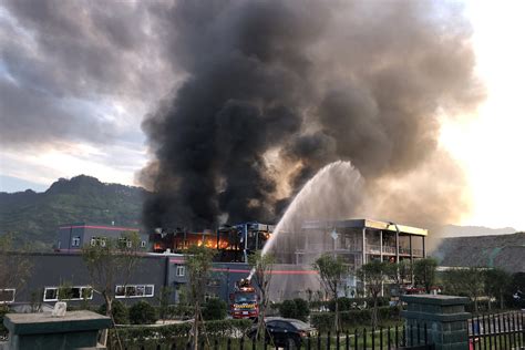 chinese chemical plant explosion